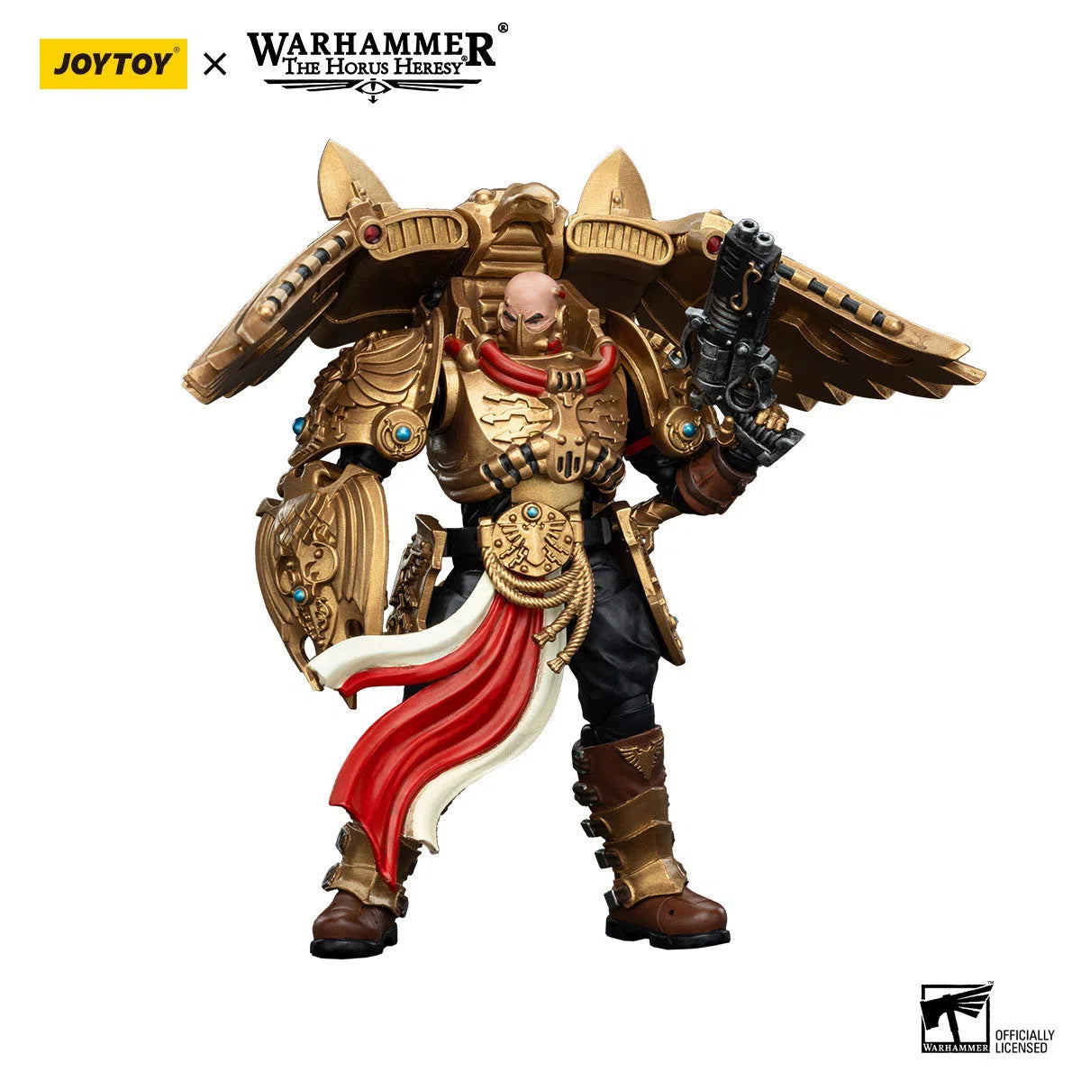 Warhammer: The Horus Heresy: Legio Custodes: Custodian Ventari Squad: Venatari With Kenetic Destroyer 2: Action Figure: Joy Toy