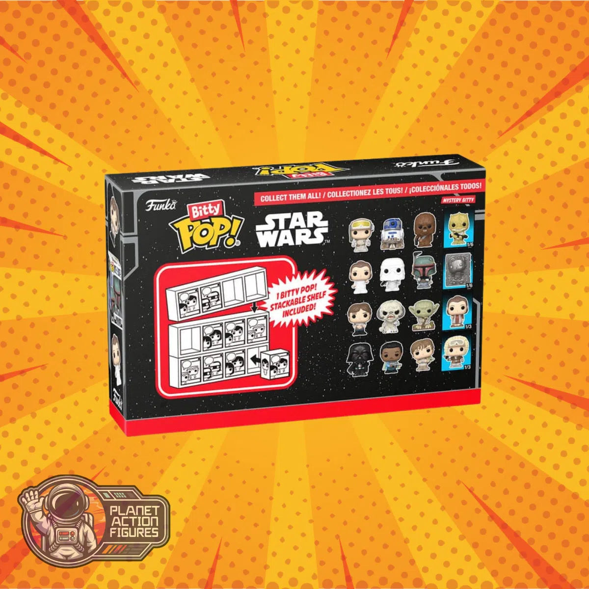 Star Wars: Bitty Pop!: Han Solo: Four-Pack: (Empire Strikes Back): Funko