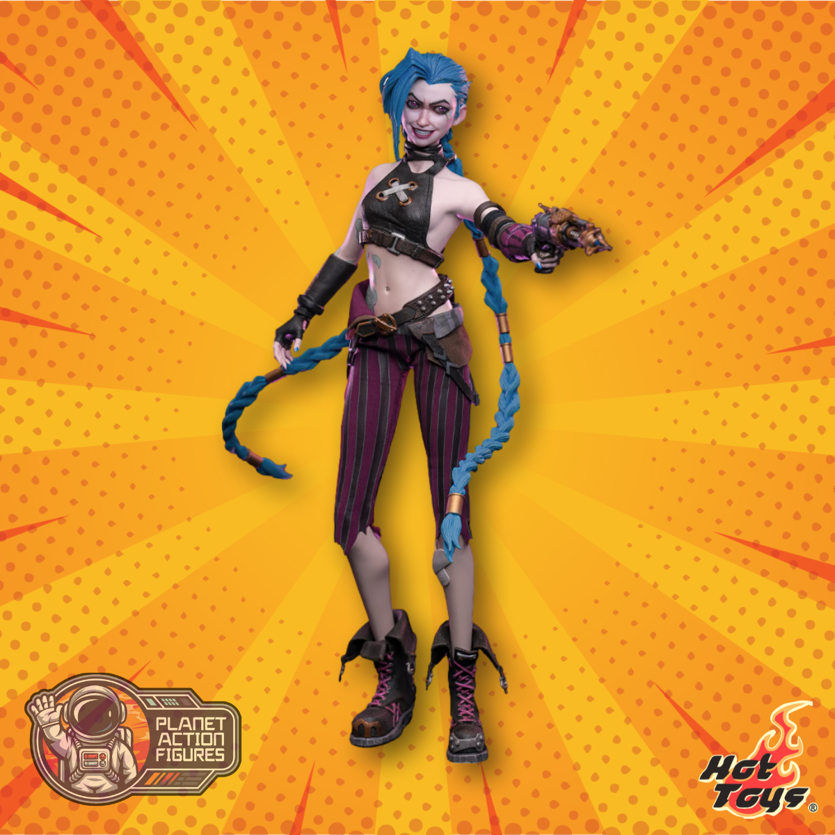 Arcane: Jinx: 1/6th Scale Action Figure: Hot Toys