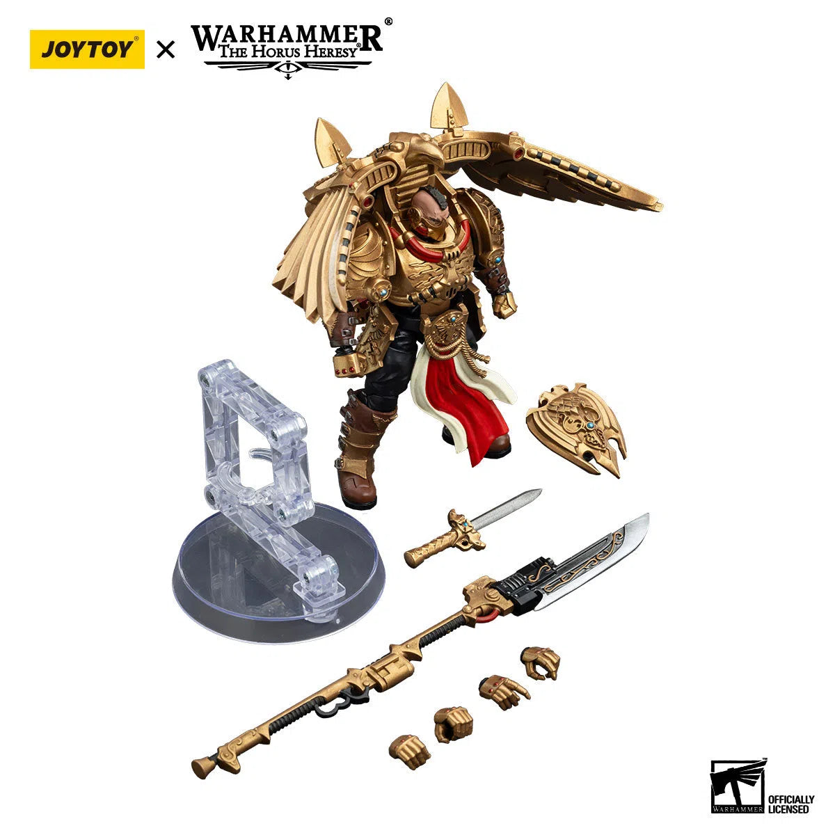 Warhammer: The Horus Heresy: Legio Custodes: Custodian Ventari Squad: Venatari With Venatari Lance: Action Figure: Joy Toy