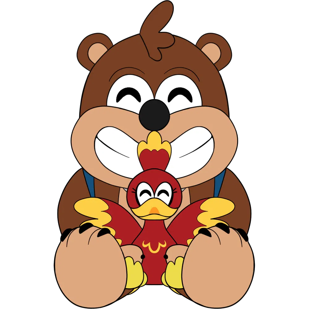 Banjoi-Kazooie: Banjo Kazooie Buddies Plush: 9": YouTooz