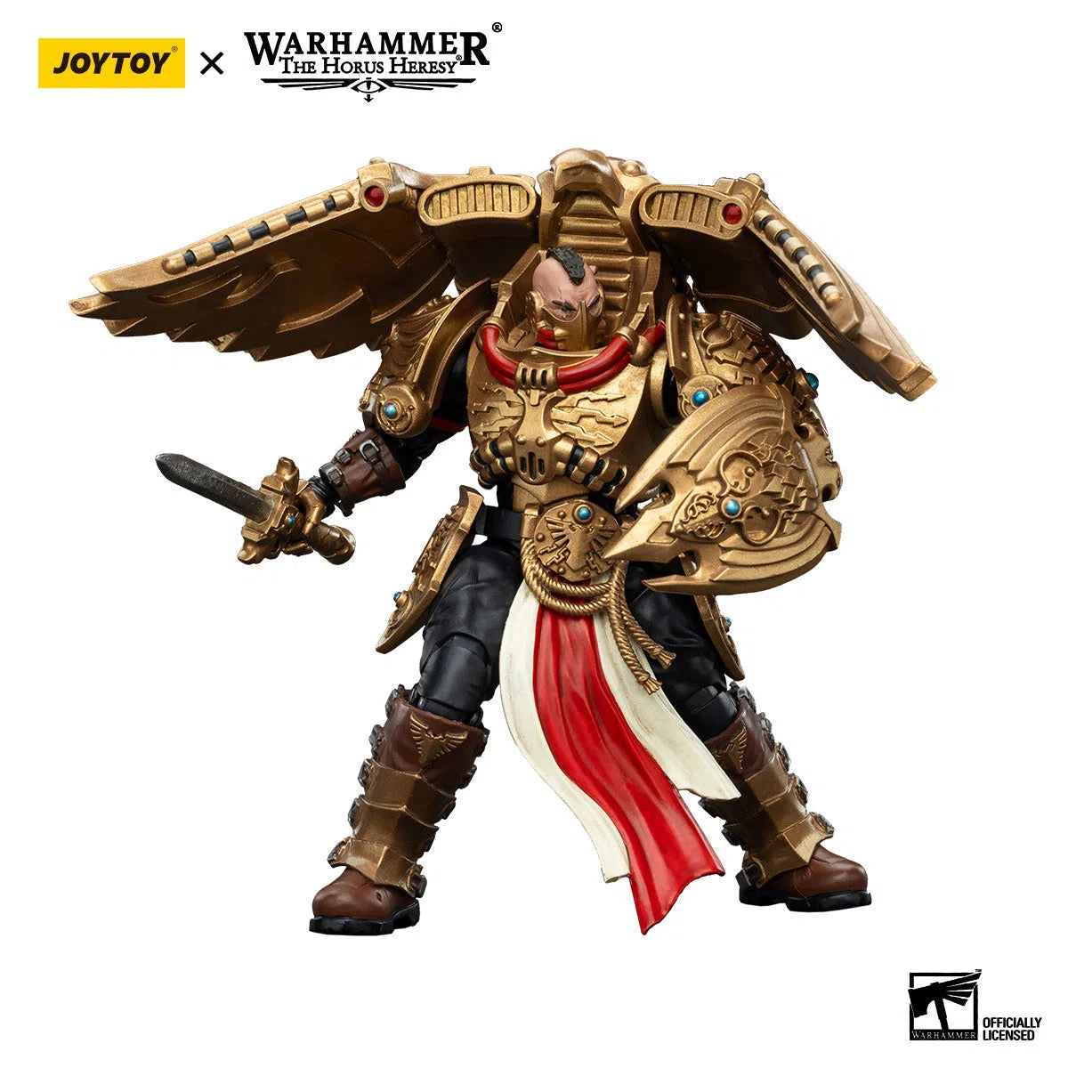 Warhammer: The Horus Heresy: Legio Custodes: Custodian Ventari Squad: Venatari With Venatari Lance: Action Figure: Joy Toy