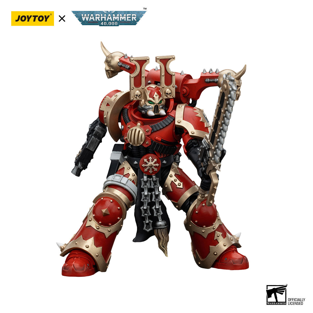 Warhammer 40k: World Eaters: Khorne Berzerker 5: Action Figure: Joy Toy