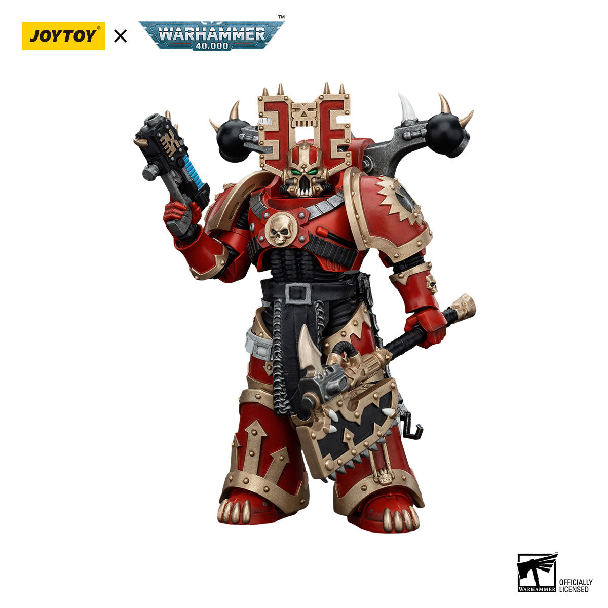 Warhammer 40k: World Eaters: Khorne Berzerker 4: Action Figure: Joy Toy