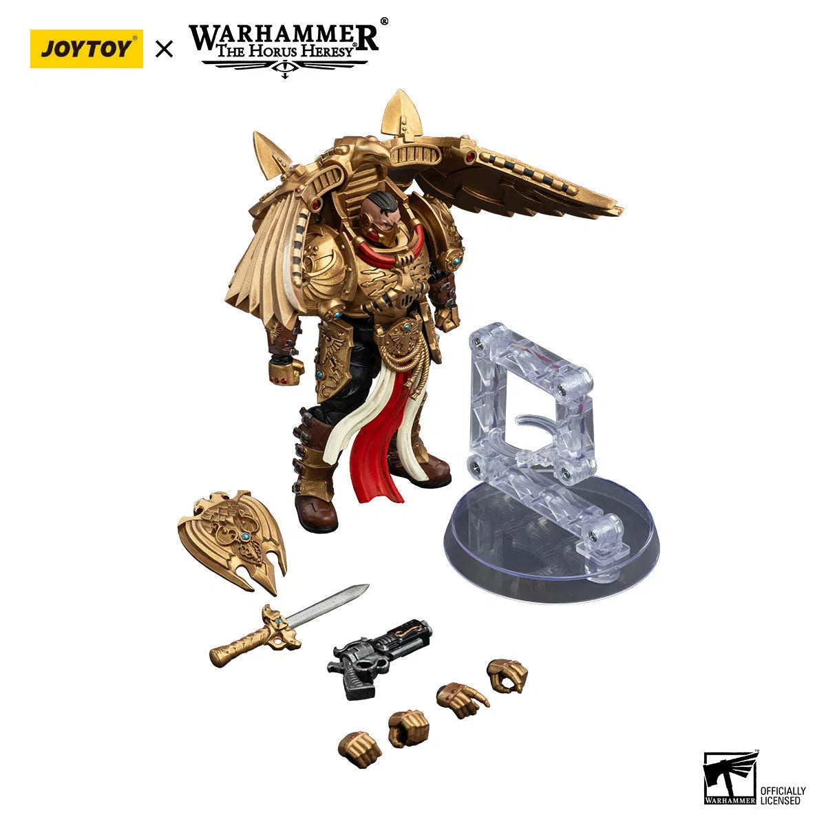 Warhammer: The Horus Heresy: Legio Custodes: Custodian Ventari Squad: Venatari With Kenetic Destroyer 1: Action Figure: Joy Toy