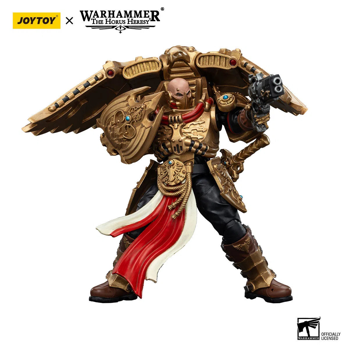 Warhammer: The Horus Heresy: Legio Custodes: Custodian Ventari Squad: Venatari With Kenetic Destroyer 2: Action Figure: Joy Toy