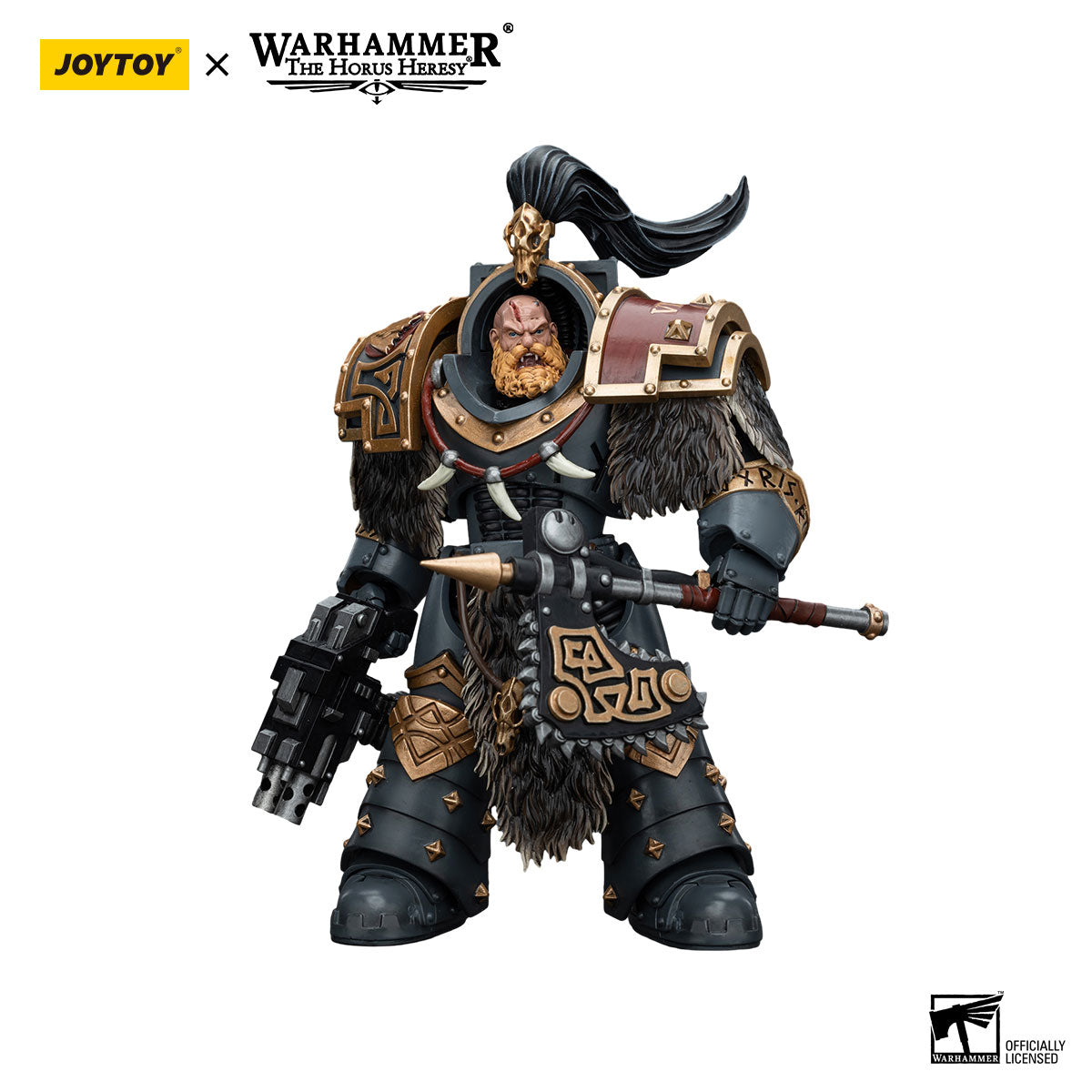 Warhammer The Horus Heresy: Space Wolves: Varagyr Wolf Guard Squad: Varagyr Terminator 3 : Joy Toy