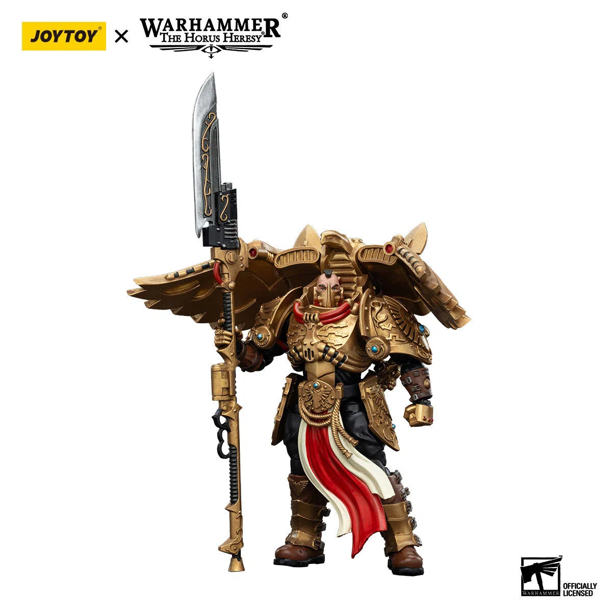 Warhammer: The Horus Heresy: Legio Custodes: Custodian Ventari Squad: Venatari With Venatari Lance: Action Figure: Joy Toy