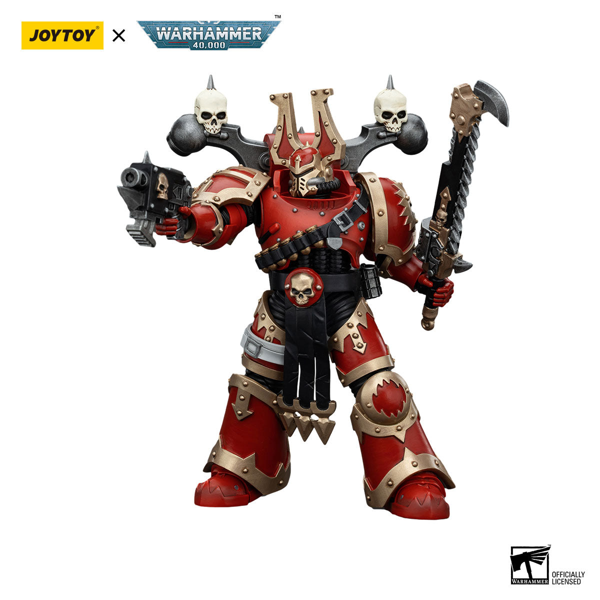 Warhammer 40k: World Eaters: Khorne Berzerker 2: Action Figure: Joy Toy