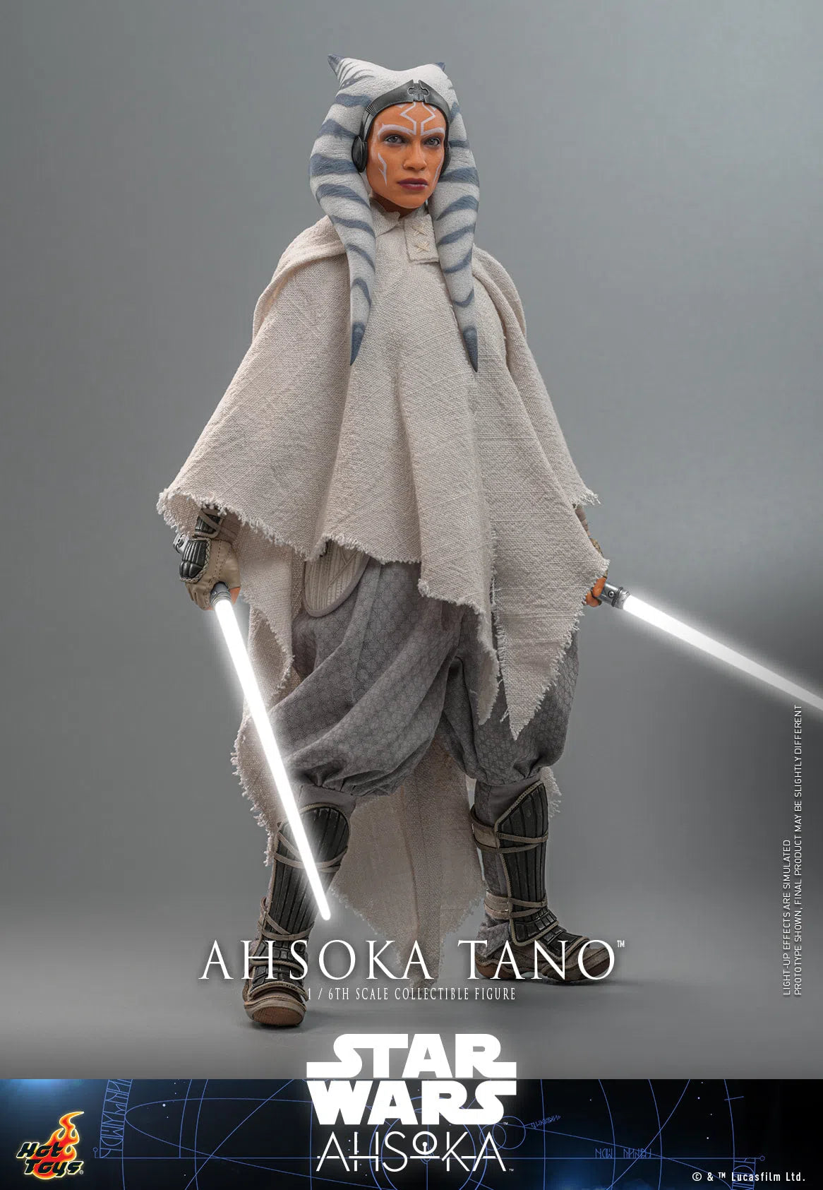 Ahsoka Tano: White Version: Star Wars: Ahsoka Hot Toys