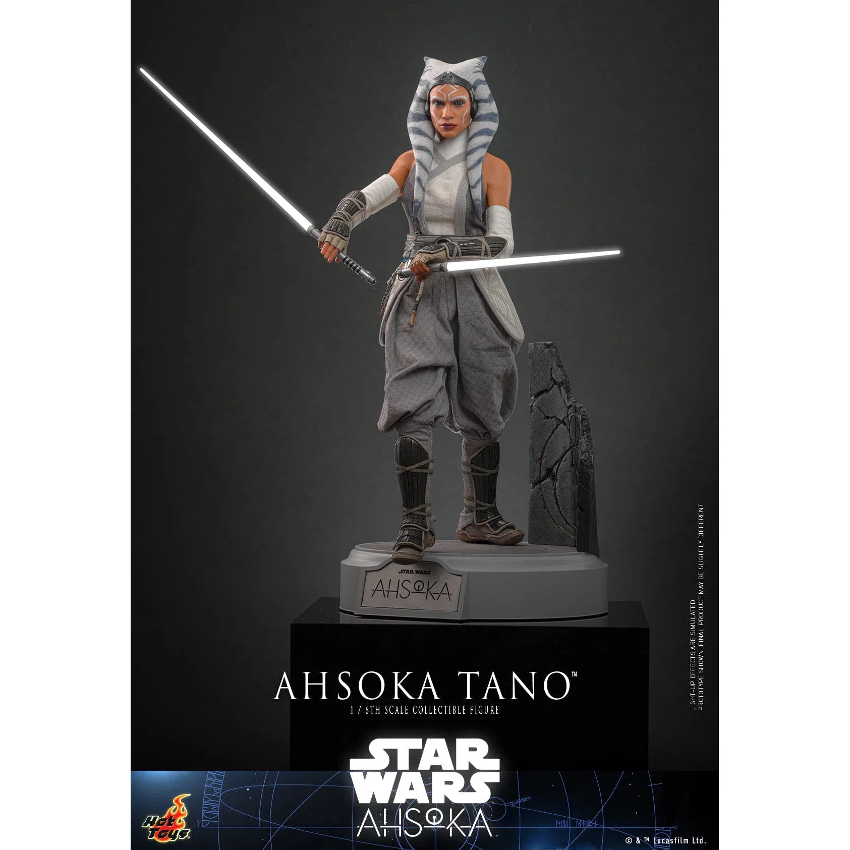 Ahsoka Tano: White Version: Star Wars: Ahsoka Hot Toys