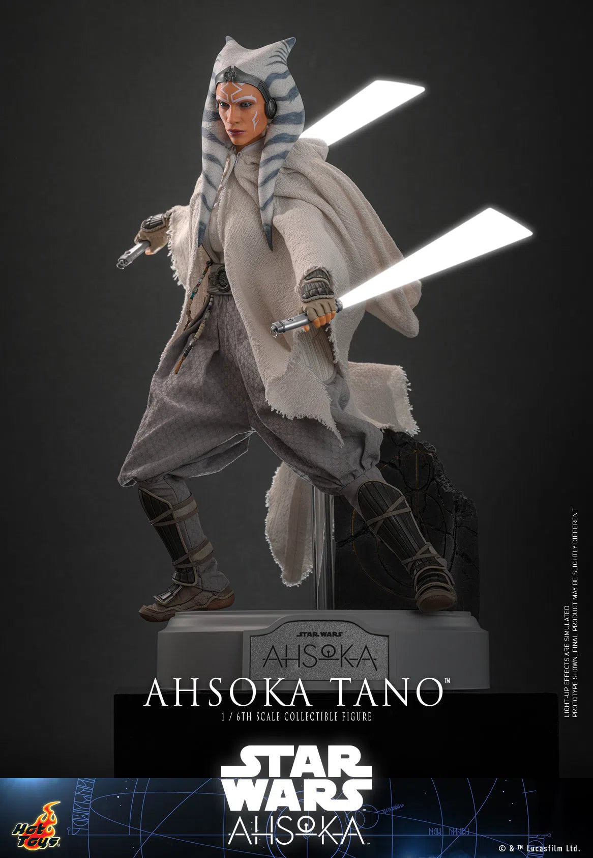 Ahsoka Tano: White Version: Star Wars: Ahsoka Hot Toys