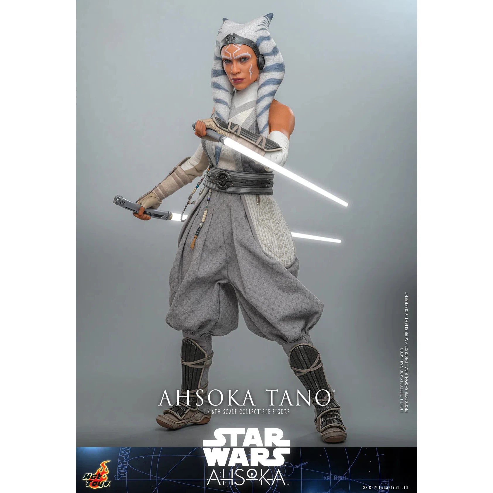 Ahsoka Tano: White Version: Star Wars: Ahsoka Hot Toys