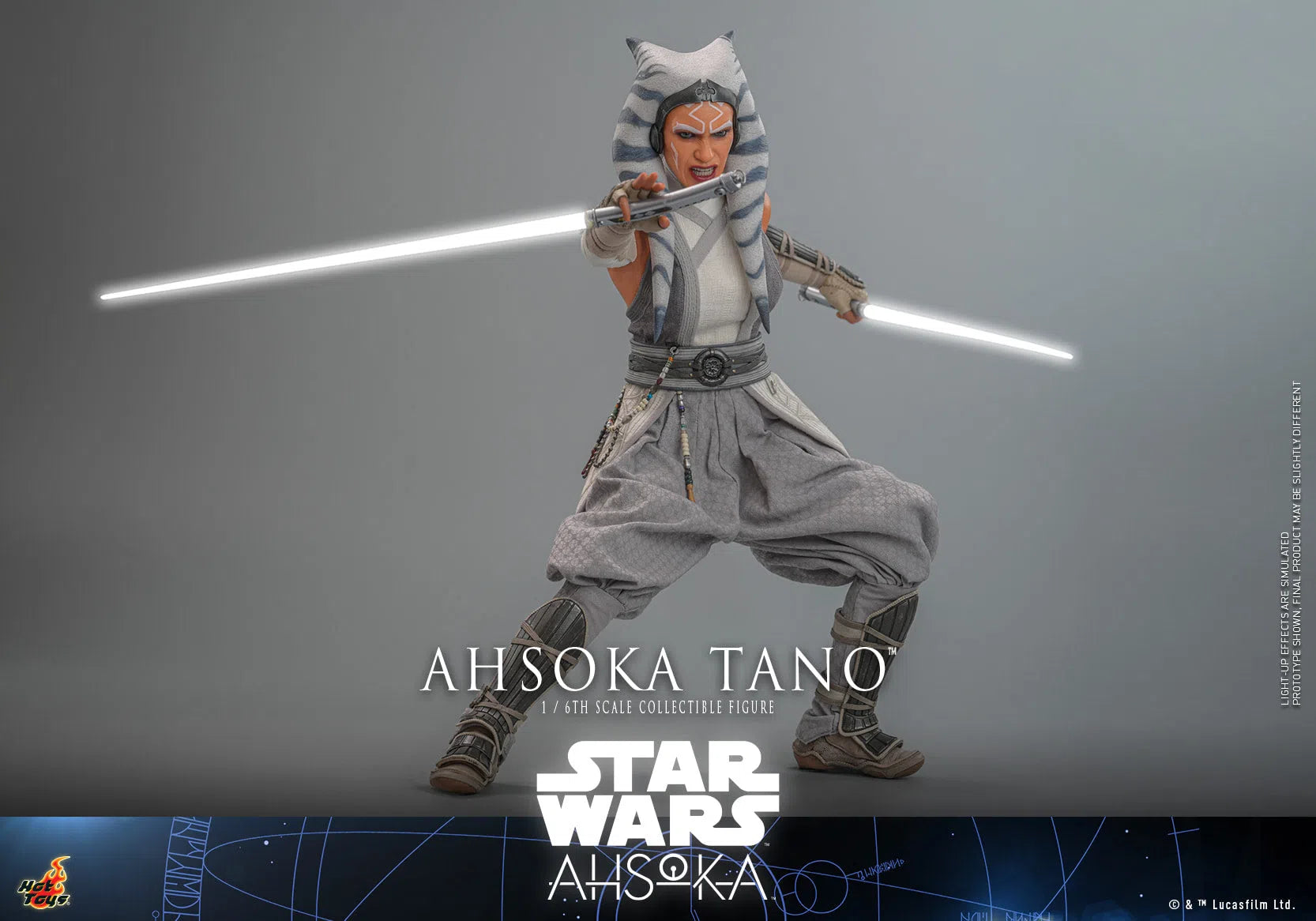 Ahsoka Tano: White Version: Star Wars: Ahsoka Hot Toys