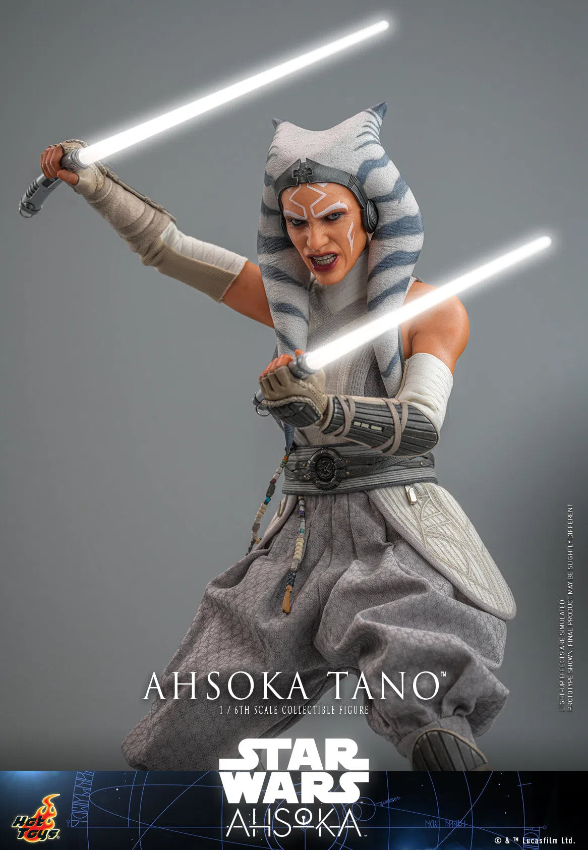 Ahsoka Tano: White Version: Star Wars: Ahsoka Hot Toys