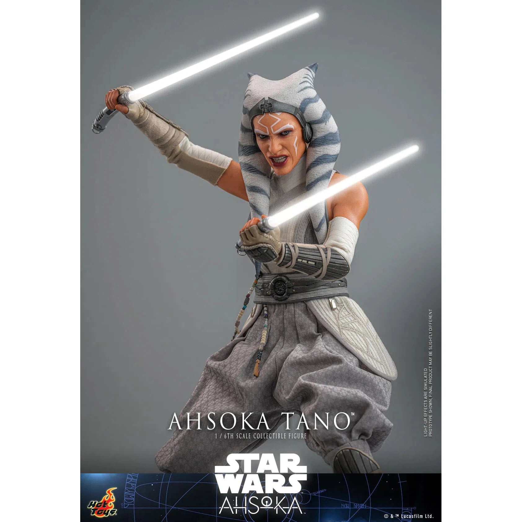 Ahsoka Tano: White Version: Star Wars: Ahsoka Hot Toys