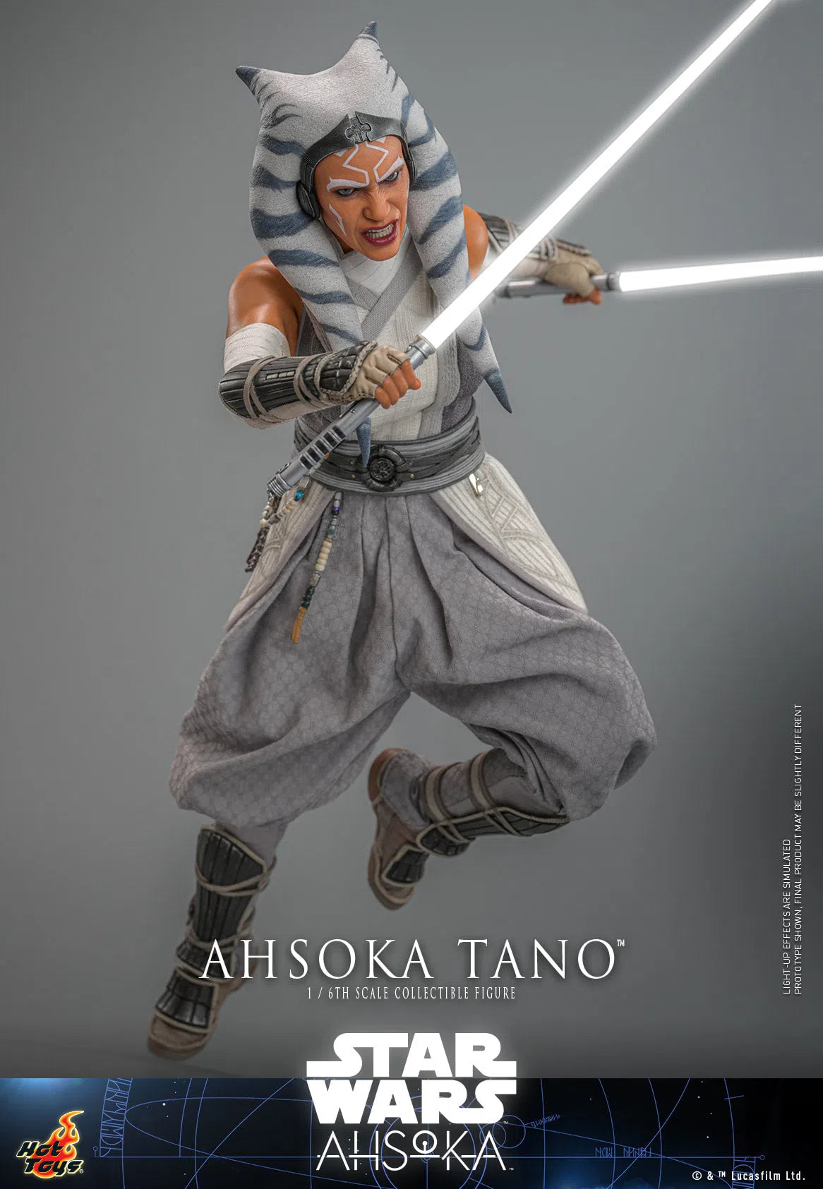 Ahsoka Tano: White Version: Star Wars: Ahsoka Hot Toys