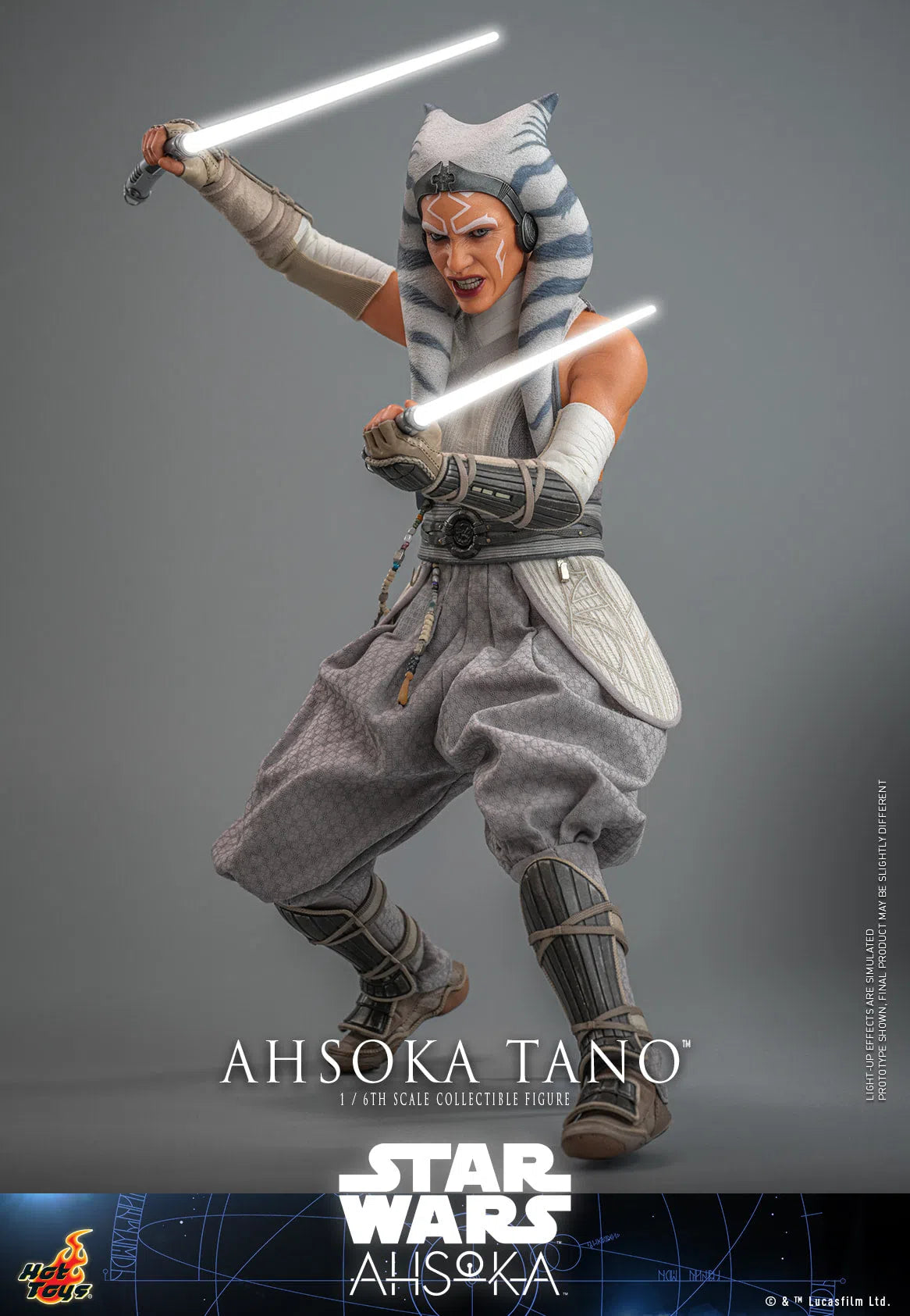 Ahsoka Tano: White Version: Star Wars: Ahsoka Hot Toys