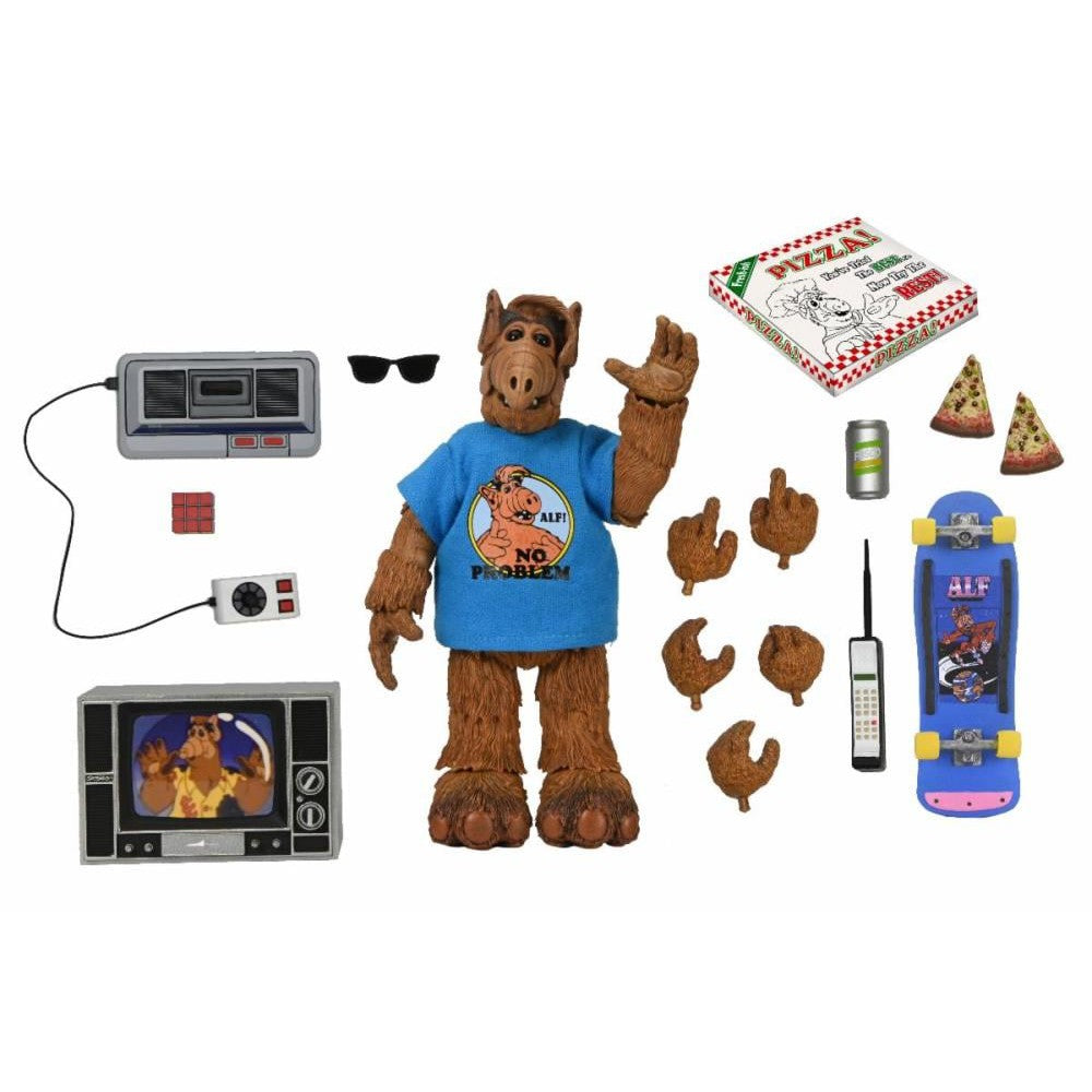 Alf: (Alien Life Form): Totally 80's Alf: 7" Ultimate Action Figure Neca