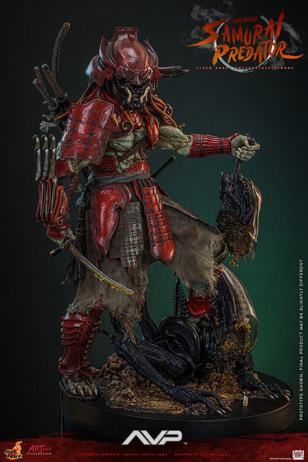 Alien vs. Predator: Akaoni Samurai Predator: Artist Collection: Hot Toys: AC06 Hot Toys