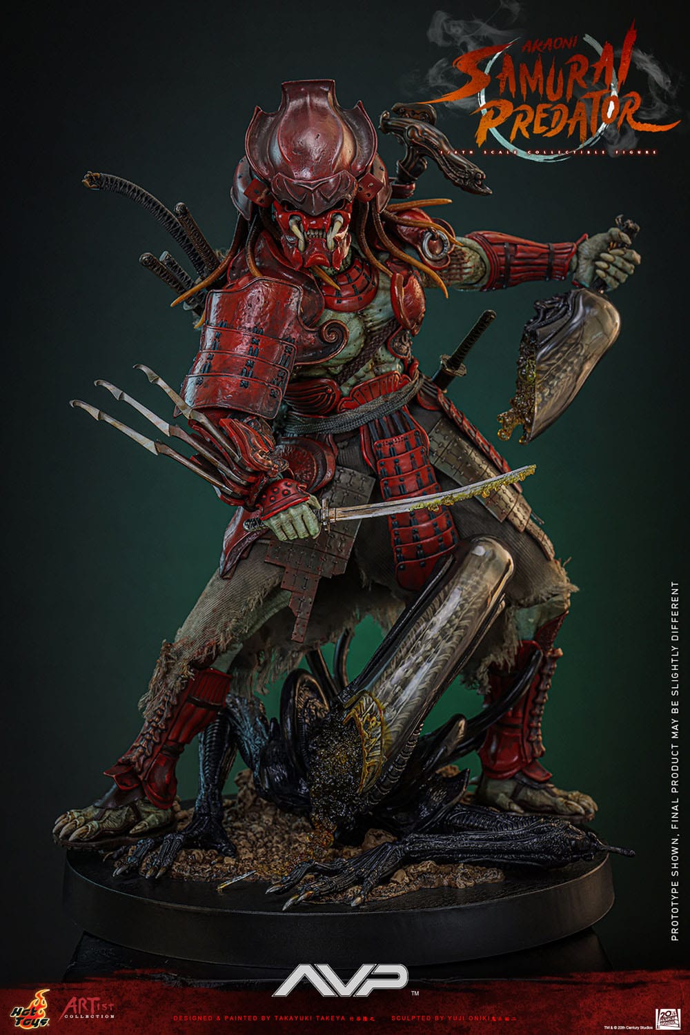 Alien vs. Predator: Akaoni Samurai Predator: Artist Collection: Hot Toys: AC06 Hot Toys