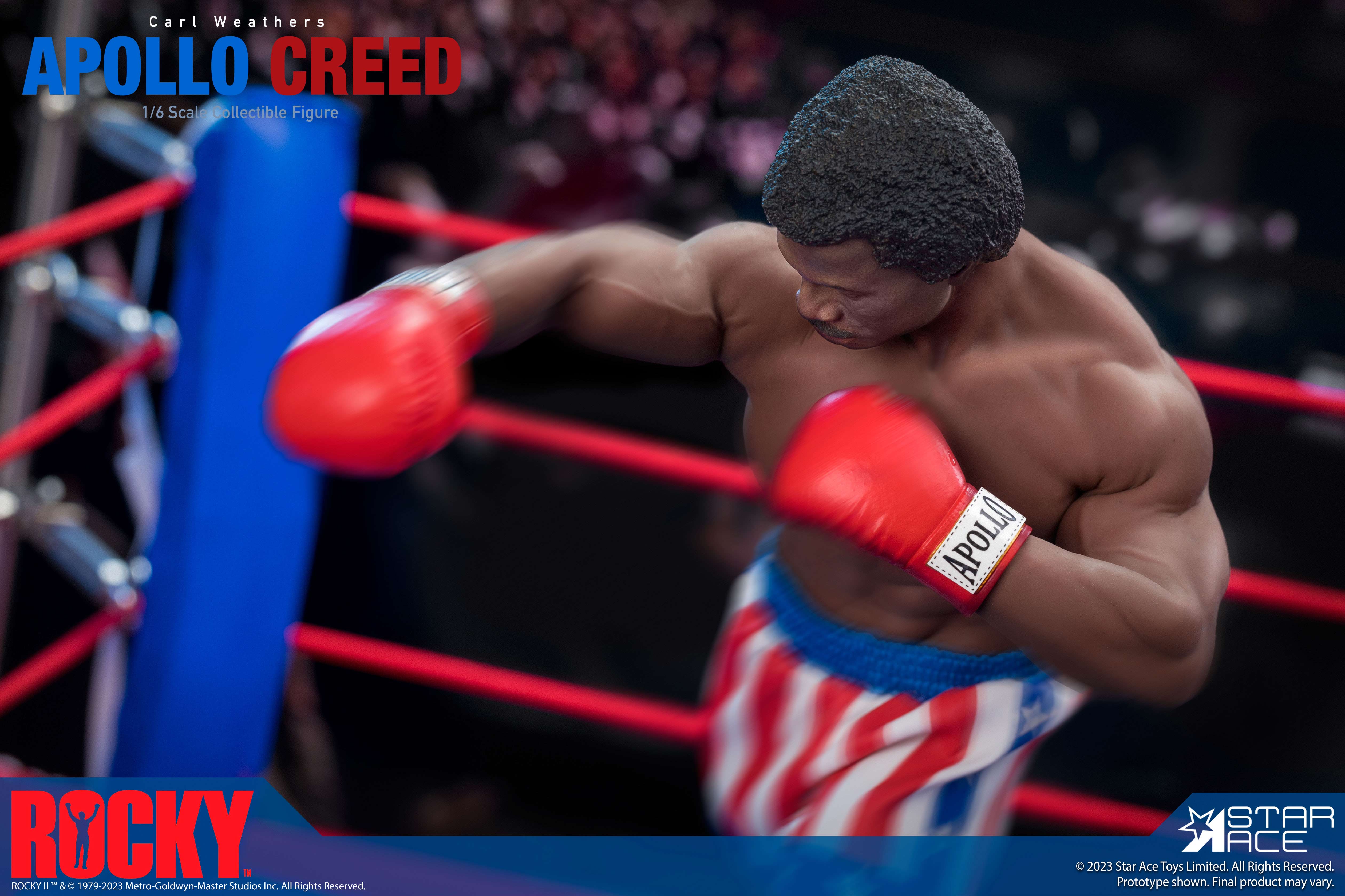 Apollo Creed: Rocky: Deluxe Edition Figure Star Ace