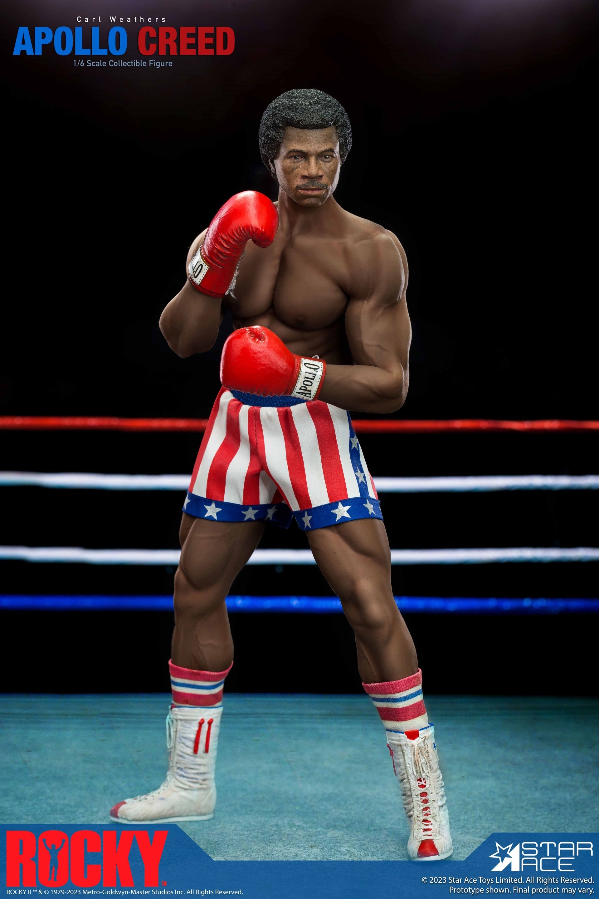 Apollo Creed: Rocky: Deluxe Edition Figure Star Ace