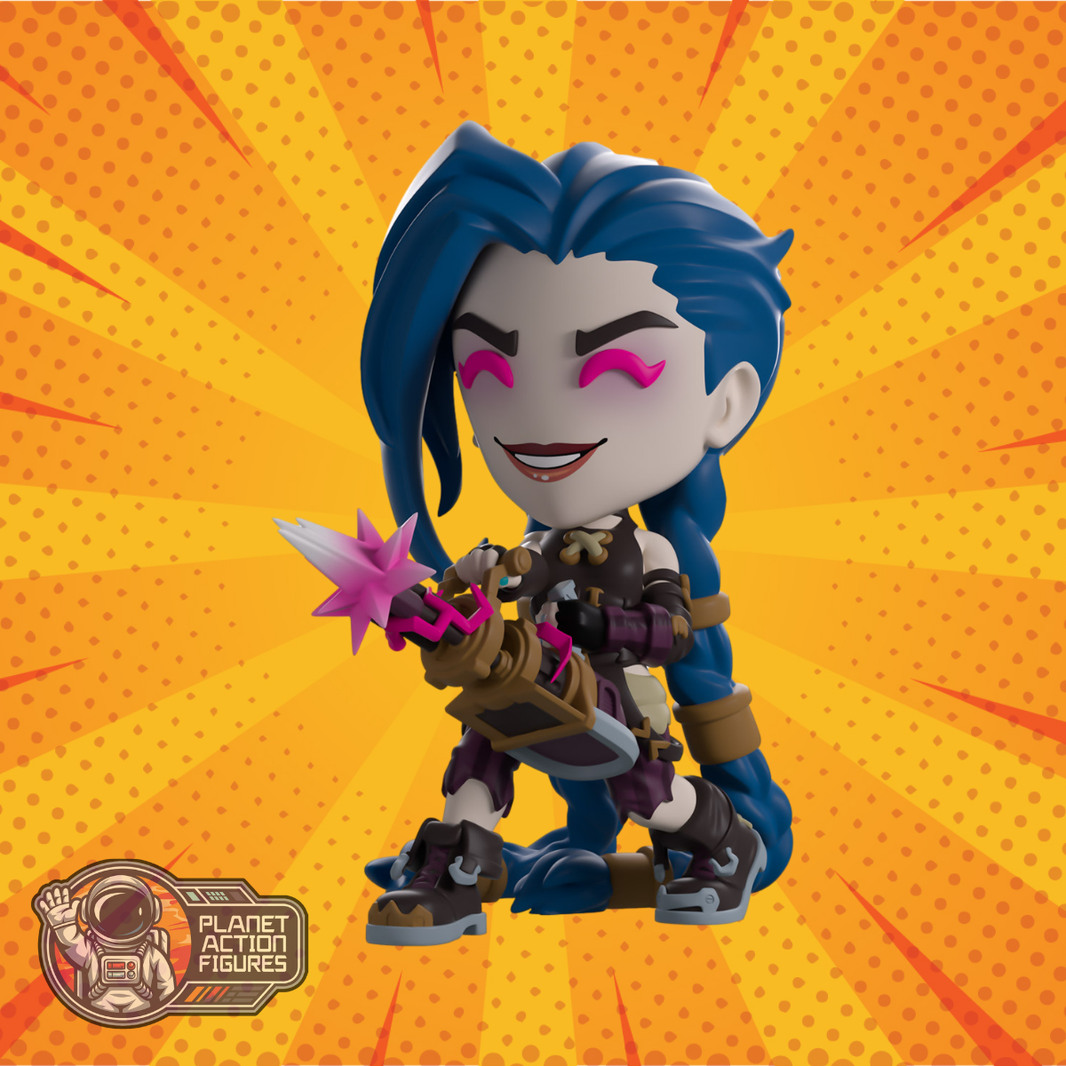 Arcane: Jinx: Vinyl Figure: YouTooz: #0 YouTooz