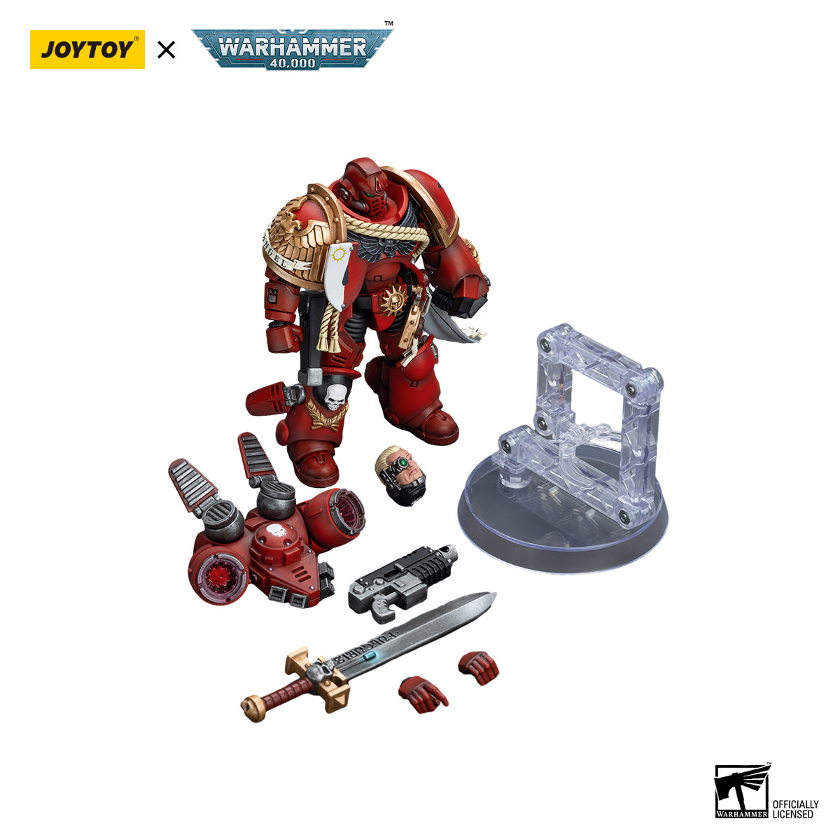 Warhammer 40K: Blood Angels: Captain With Jump Pack: Joy Toy