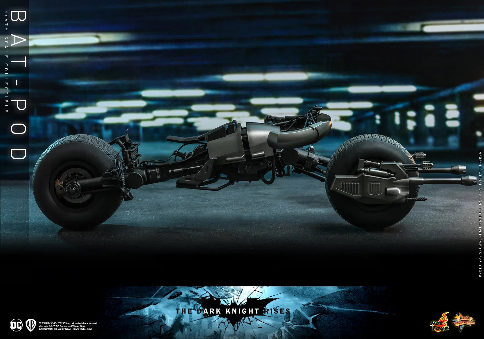 Bat-Pod: The Dark Knight Rises: MMS591: DC Comics Hot Toys