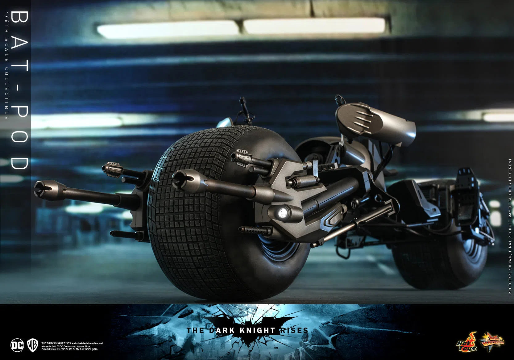 Bat-Pod: The Dark Knight Rises: MMS591: DC Comics Hot Toys