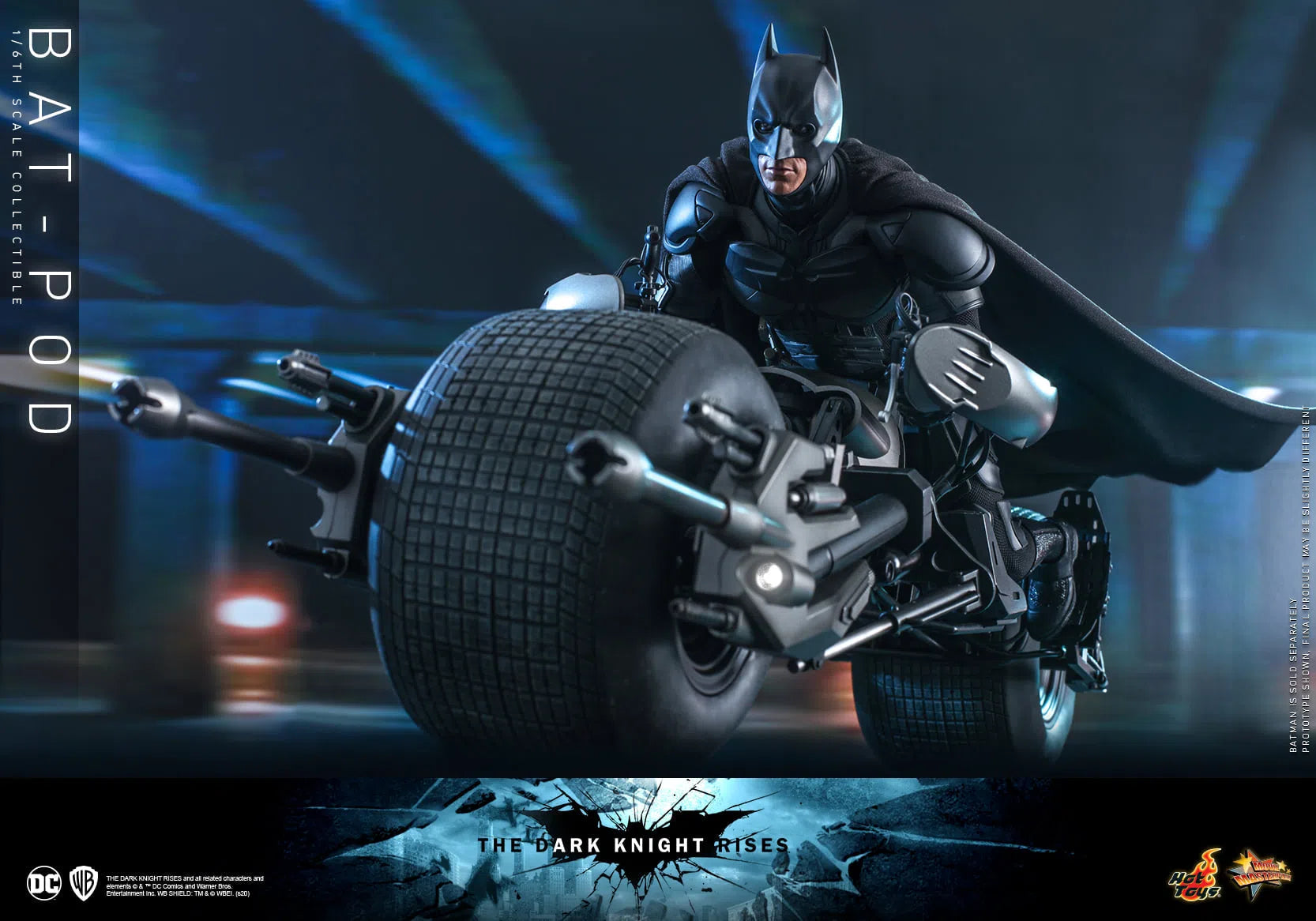 Bat-Pod: The Dark Knight Rises: MMS591: DC Comics Hot Toys