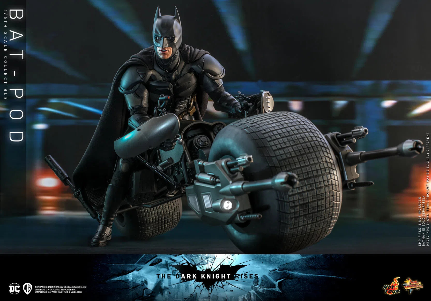 Bat-Pod: The Dark Knight Rises: MMS591: DC Comics Hot Toys