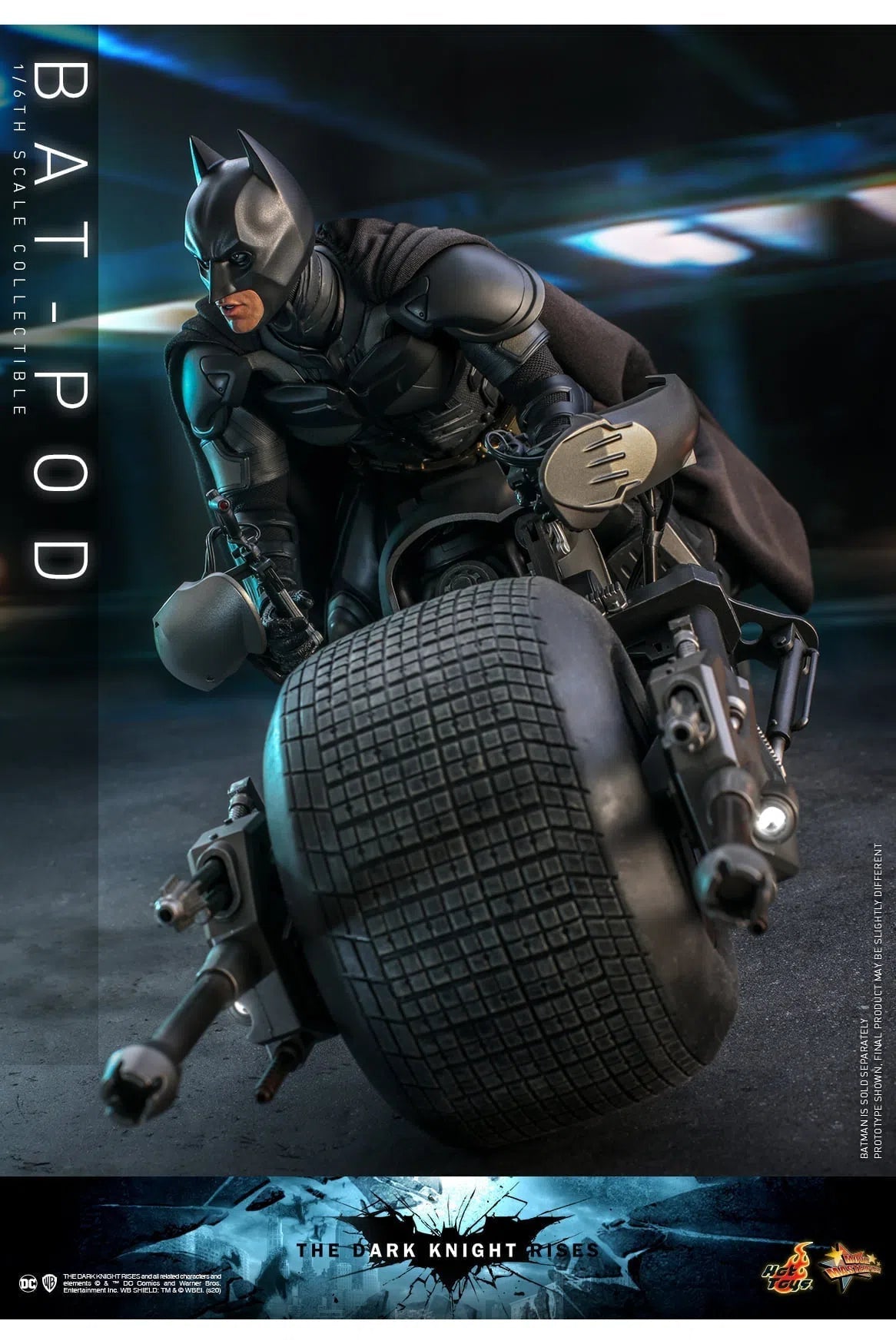 Bat-Pod: The Dark Knight Rises: MMS591: DC Comics Hot Toys