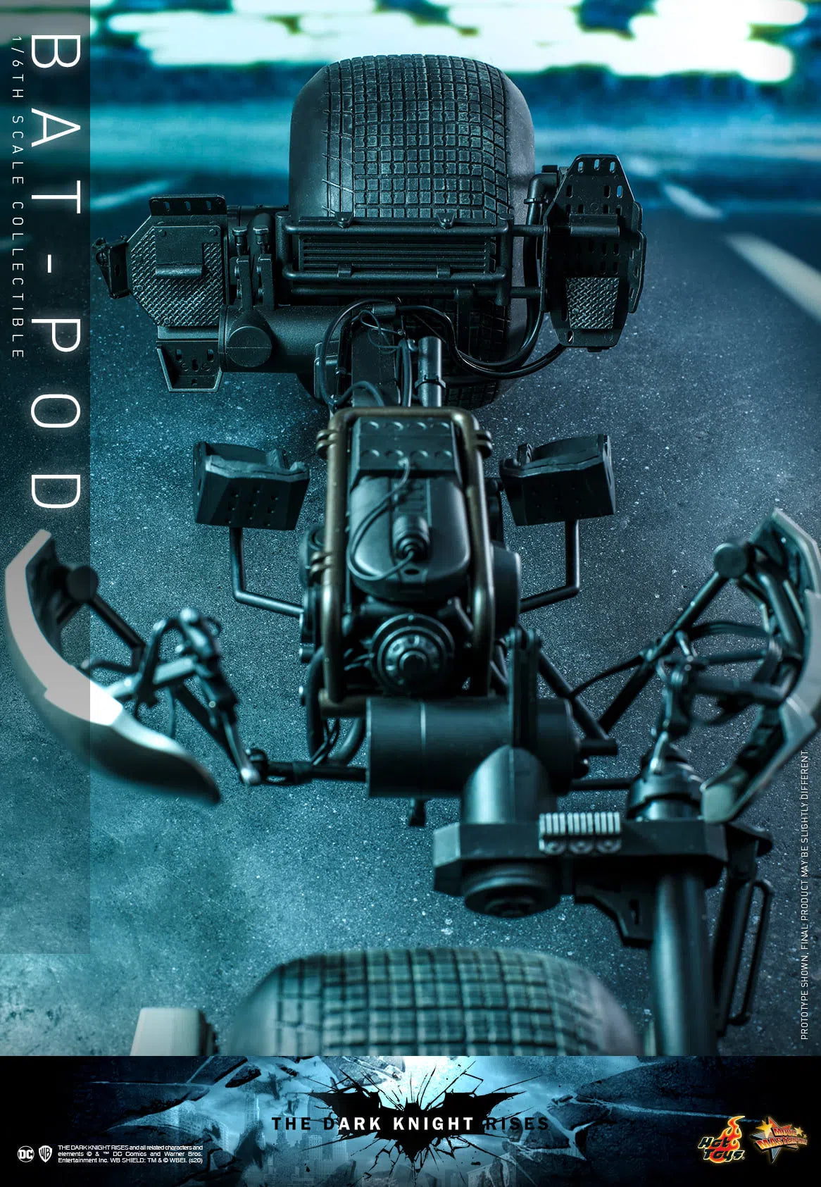 Bat-Pod: The Dark Knight Rises: MMS591: DC Comics Hot Toys