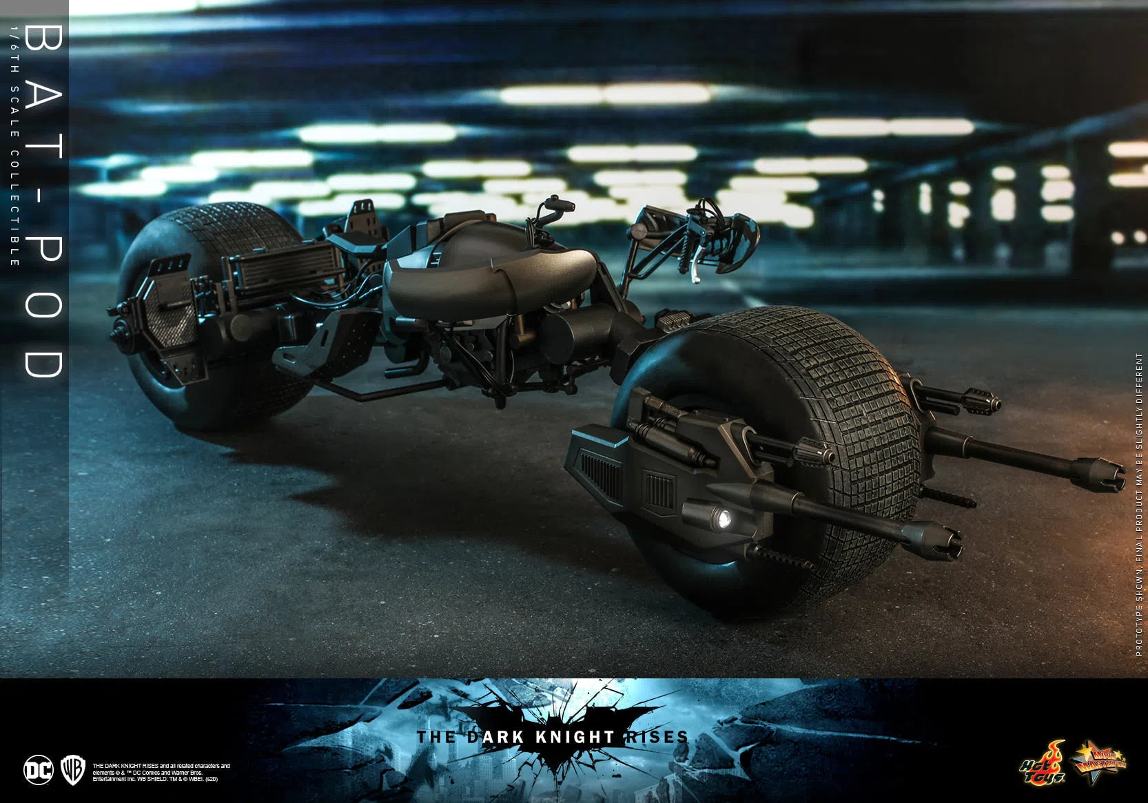 Bat-Pod: The Dark Knight Rises: MMS591: DC Comics Hot Toys