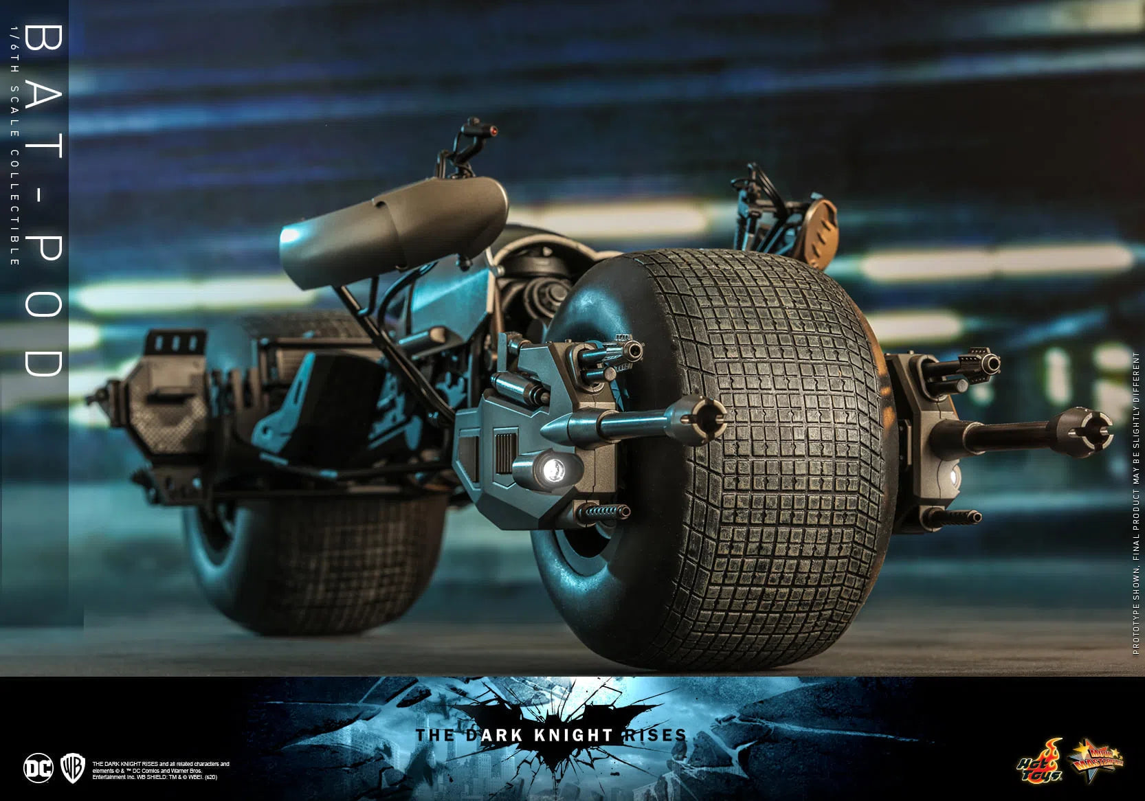 Bat-Pod: The Dark Knight Rises: MMS591: DC Comics Hot Toys