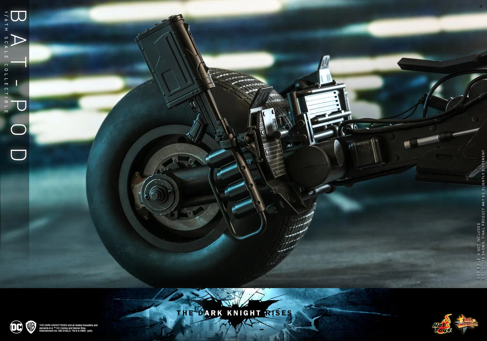 Bat-Pod: The Dark Knight Rises: MMS591: DC Comics Hot Toys