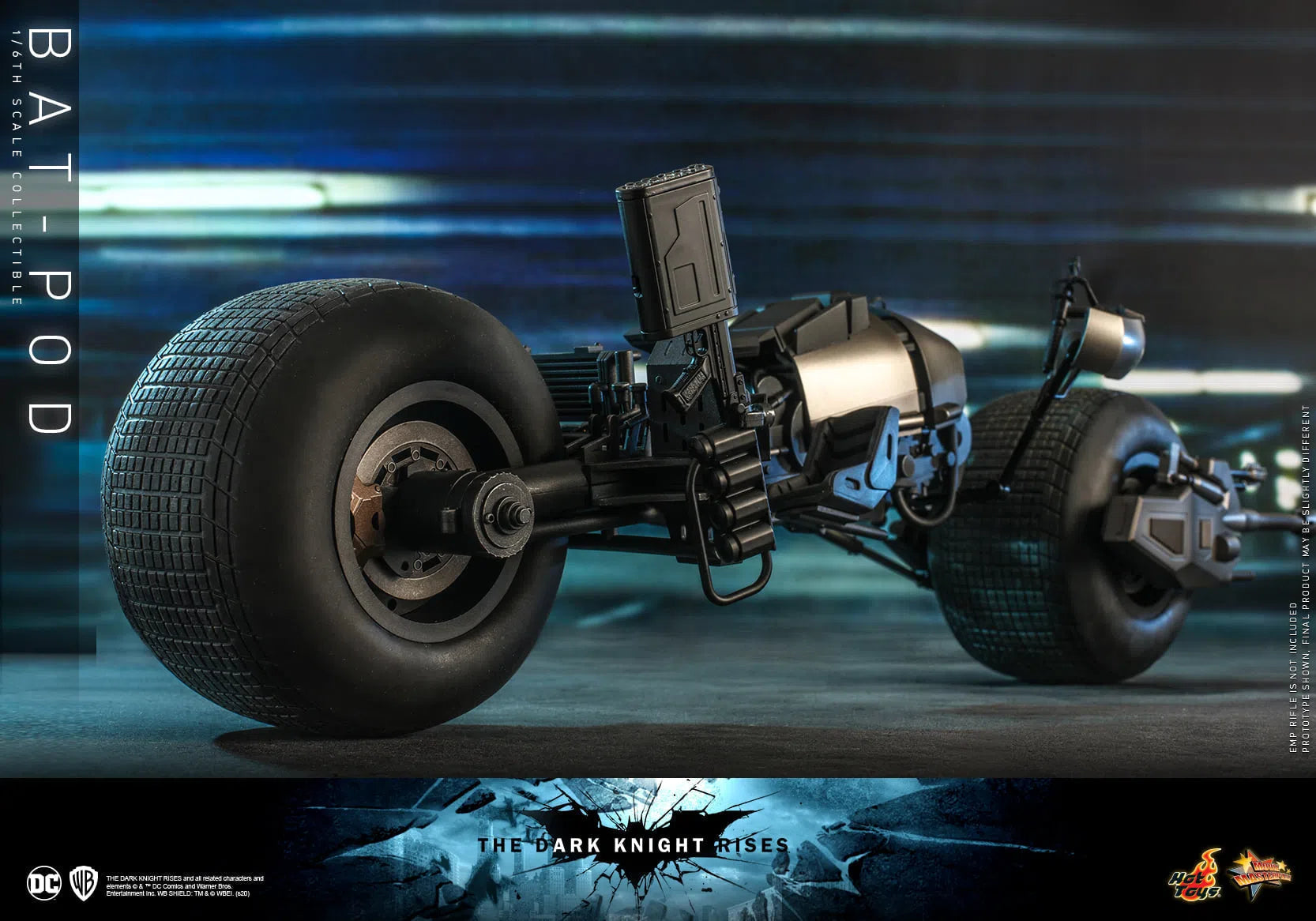 Bat-Pod: The Dark Knight Rises: MMS591: DC Comics Hot Toys