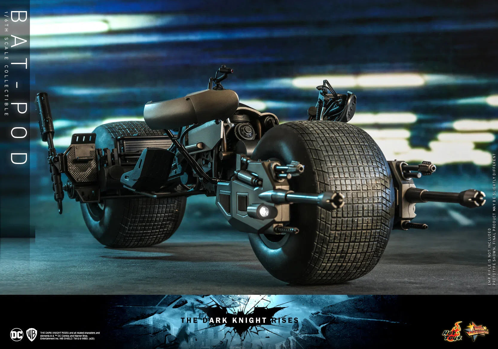 Bat-Pod: The Dark Knight Rises: MMS591: DC Comics Hot Toys