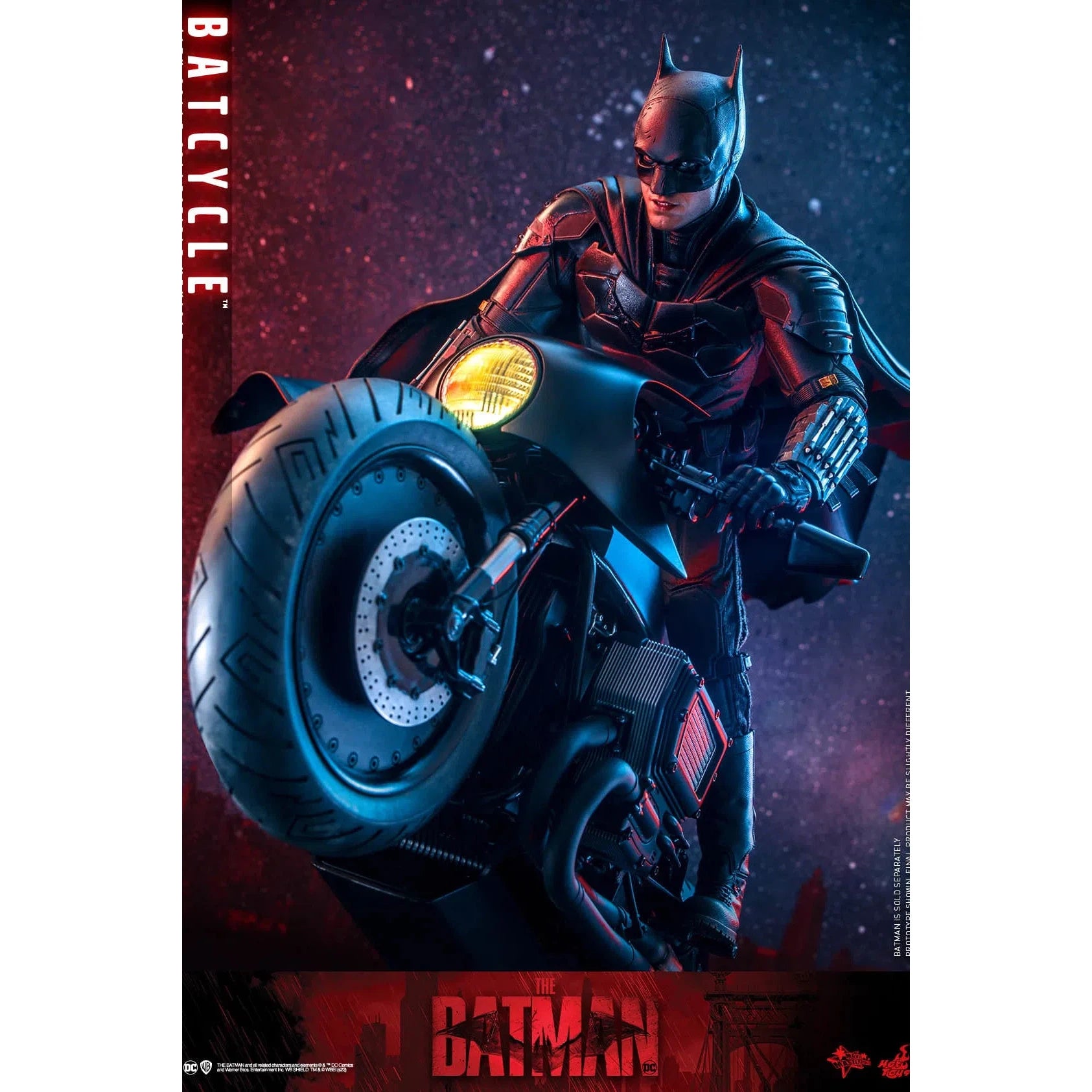 Batcycle: The Batman: DC Comics: MMS642 Hot Toys