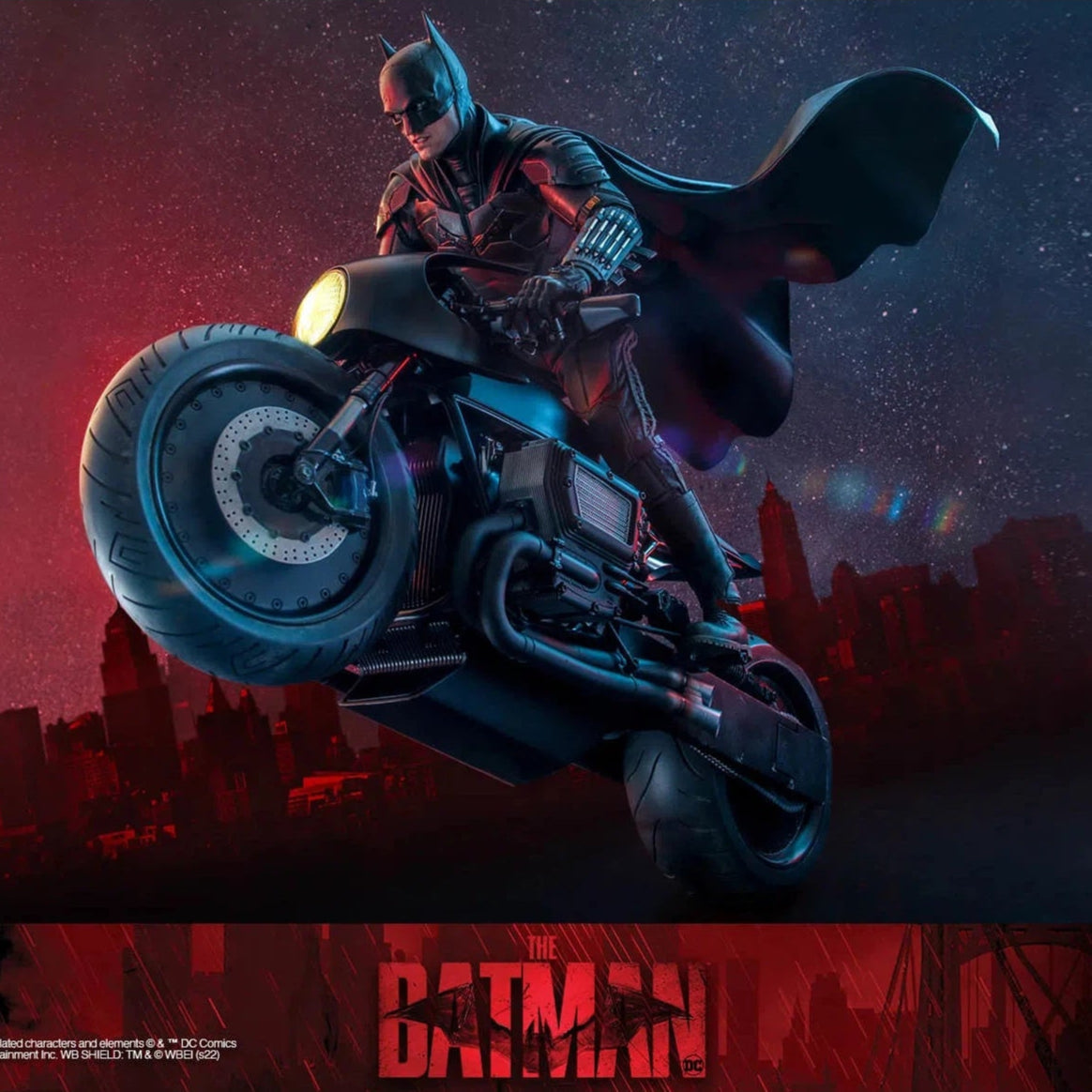 Batcycle: The Batman: DC Comics: MMS642 Hot Toys