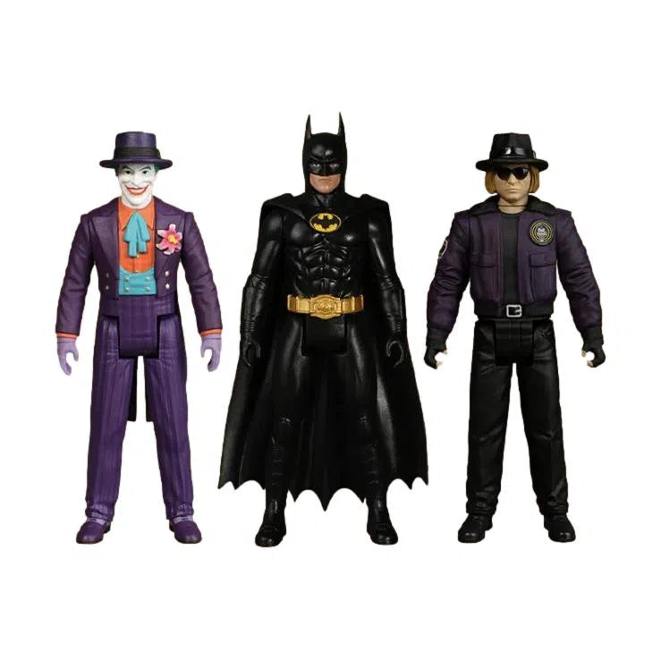 Batman: (1989): 5 Points Figures: Set of 3 Action Figures Mezco