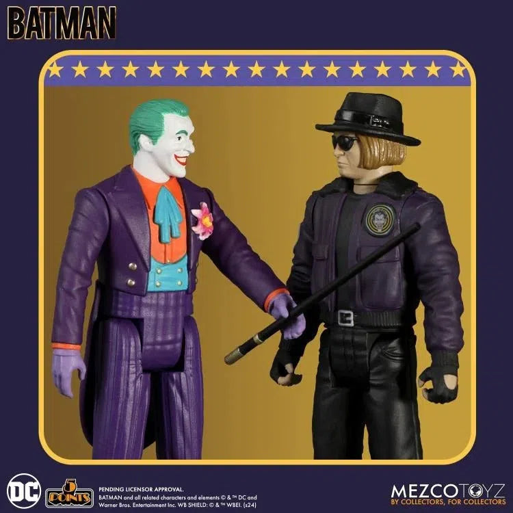 Batman: (1989): 5 Points Figures: Set of 3 Action Figures Mezco