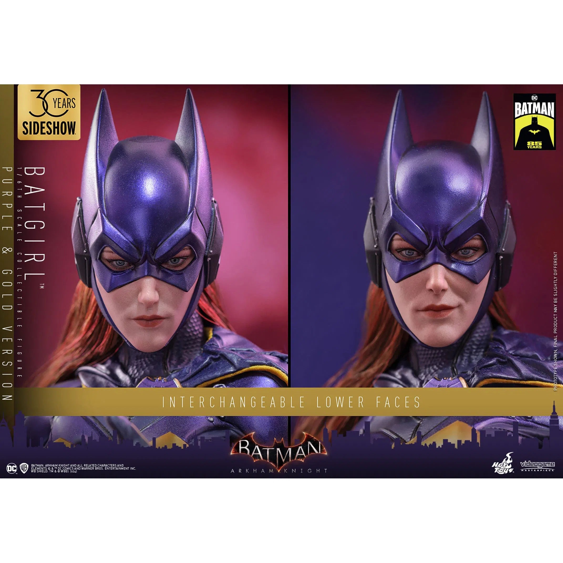 Batman Arkham Knight: Batgirl (Purple and Gold Version) Exclusive: 1/6th Scale Action Figure: Hot Toys Hot Toys