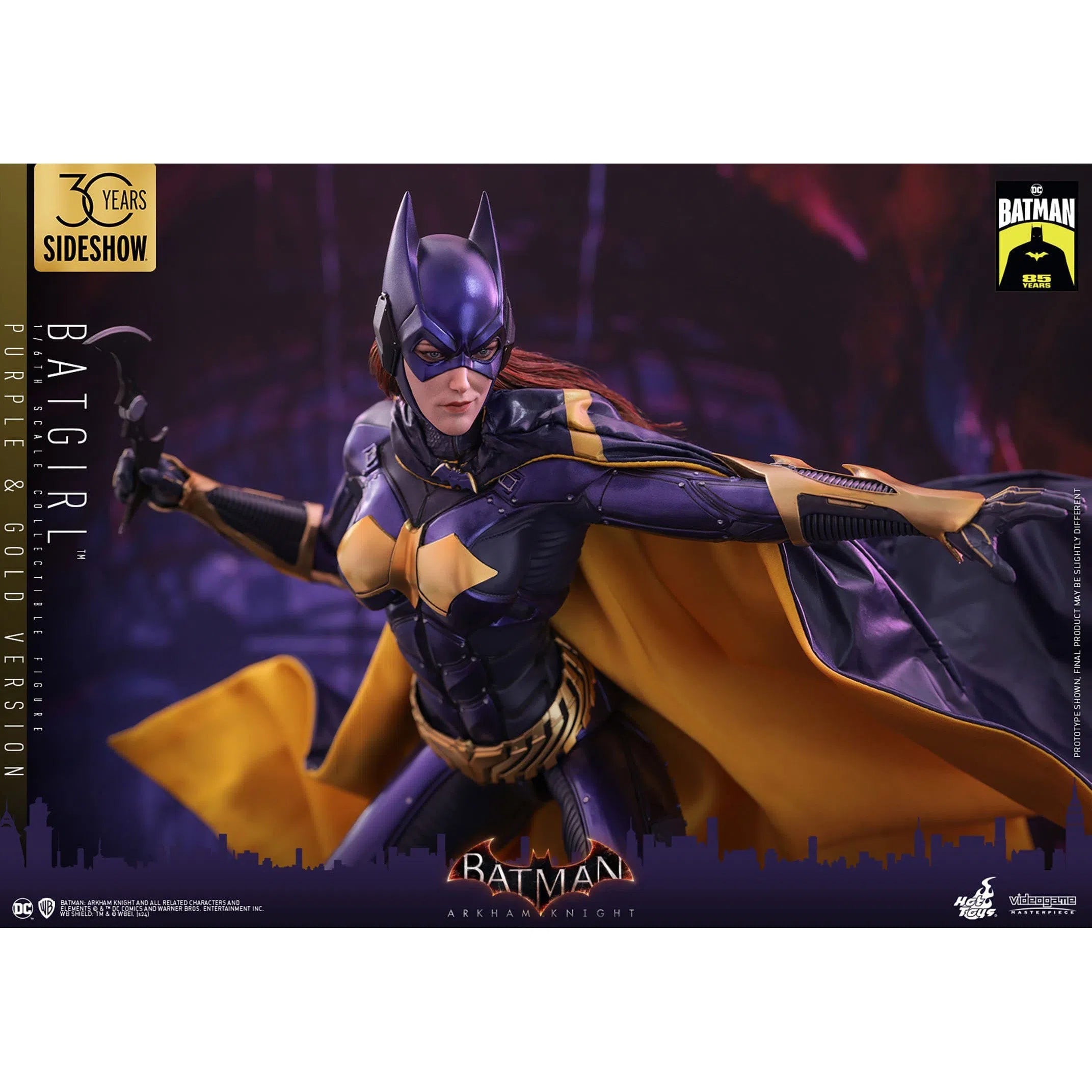 Batman Arkham Knight: Batgirl (Purple and Gold Version) Exclusive: 1/6th Scale Action Figure: Hot Toys Hot Toys