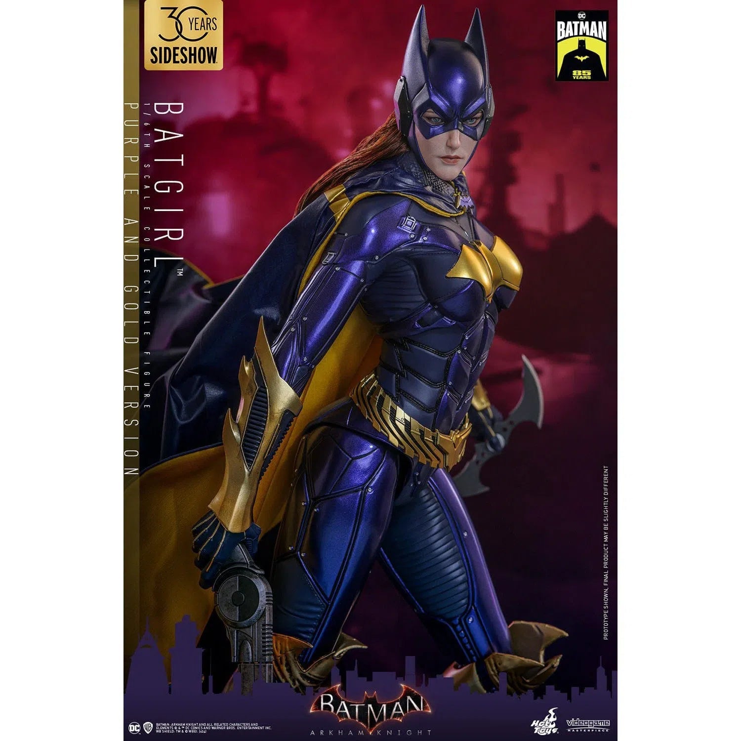 Batman Arkham Knight: Batgirl (Purple and Gold Version) Exclusive: 1/6th Scale Action Figure: Hot Toys Hot Toys