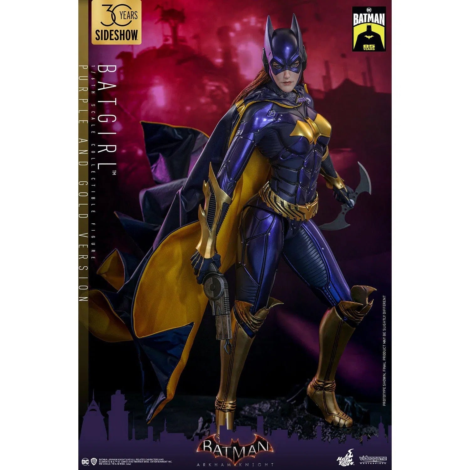 Batman Arkham Knight: Batgirl (Purple and Gold Version) Exclusive: 1/6th Scale Action Figure: Hot Toys Hot Toys