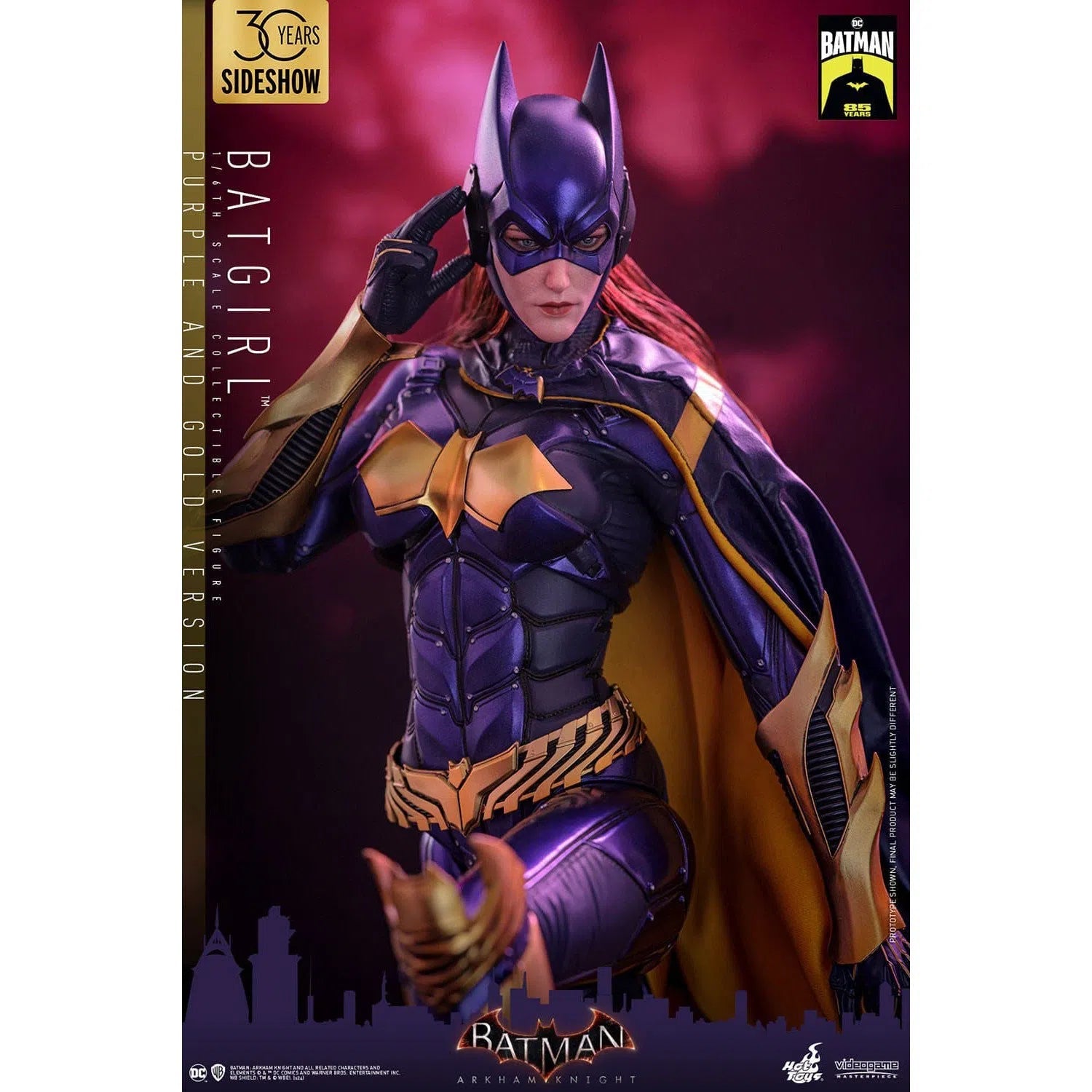 Batman Arkham Knight: Batgirl (Purple and Gold Version) Exclusive: 1/6th Scale Action Figure: Hot Toys Hot Toys