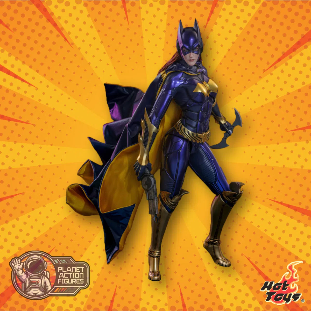 Batman Arkham Knight: Batgirl (Purple and Gold Version) Exclusive: 1/6th Scale Action Figure: Hot Toys Hot Toys